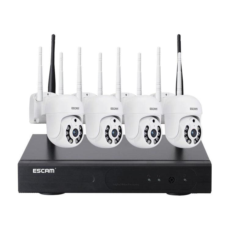 ESCAM WNK714 3.0 Million Pixels 4-channel HD Dome Camera NVR Wireless Monitoring Kit, AU Plug, SPC0100AU, SPC0100EU, SPC0100UK, SPC0100US ESCAM WNK714 3.0 Million Pixels 4-channel HD Dome Camera NVR Wireless Monitoring Kit, AU Plug, SPC0100AU, SPC0100EU, SPC0100UK, SPC0100US
